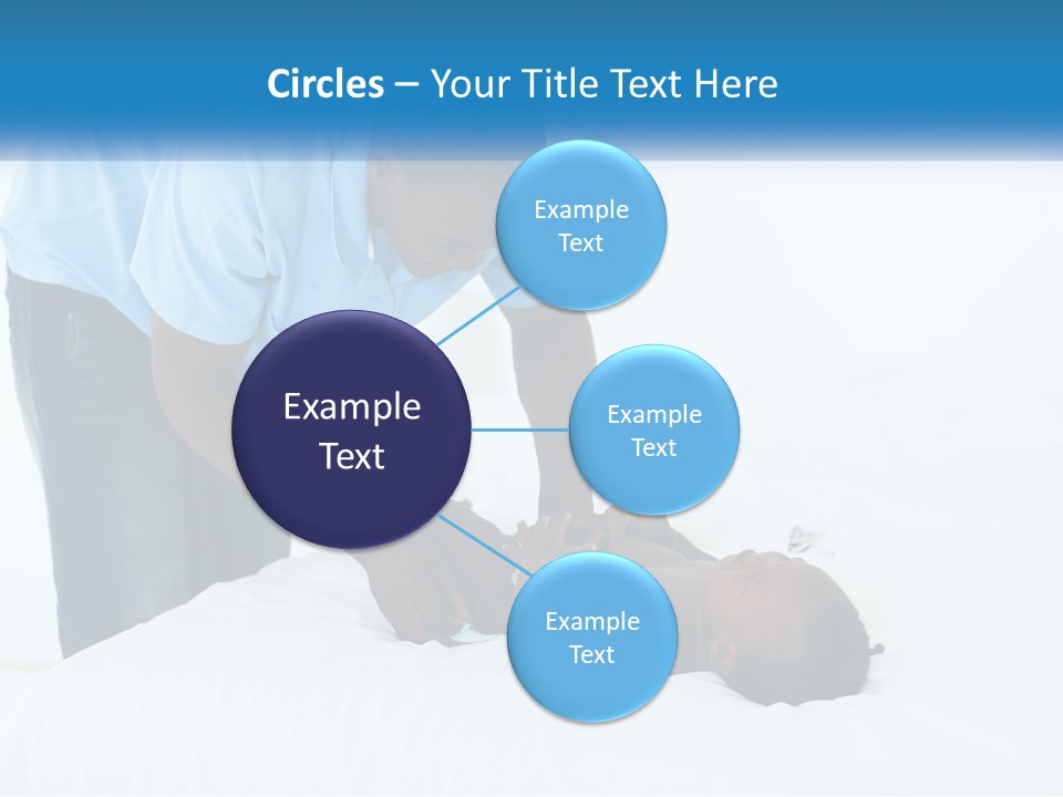 A Man Giving A Woman A Massage Powerpoint Presentation PowerPoint Template