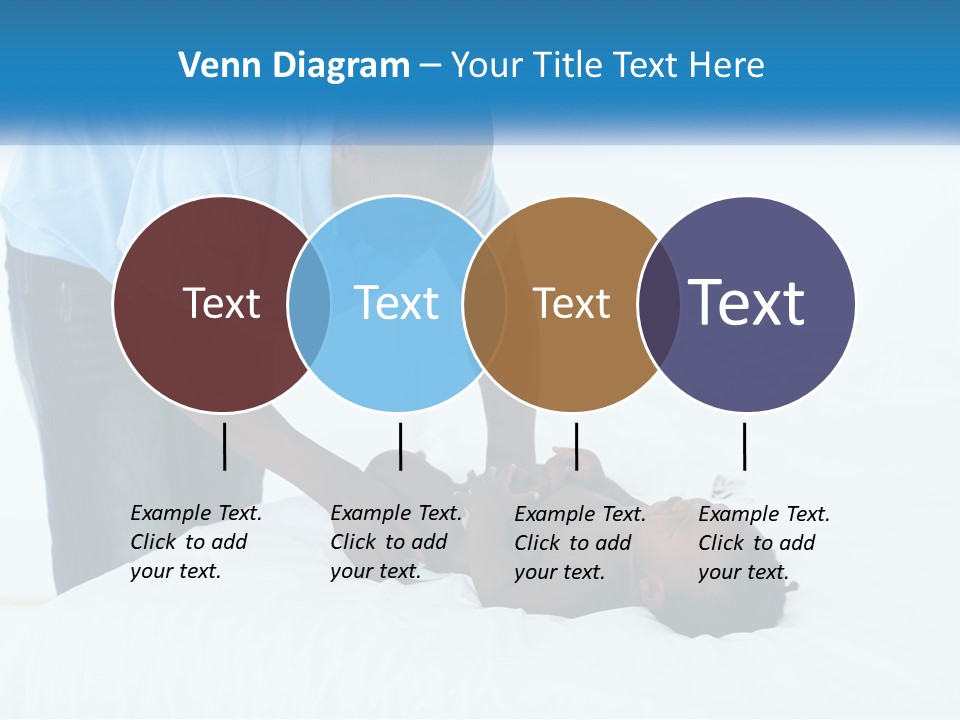 A Man Giving A Woman A Massage Powerpoint Presentation PowerPoint Template