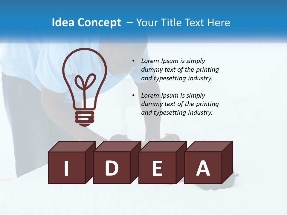 A Man Giving A Woman A Massage Powerpoint Presentation PowerPoint Template