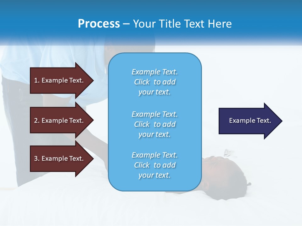 A Man Giving A Woman A Massage Powerpoint Presentation PowerPoint Template