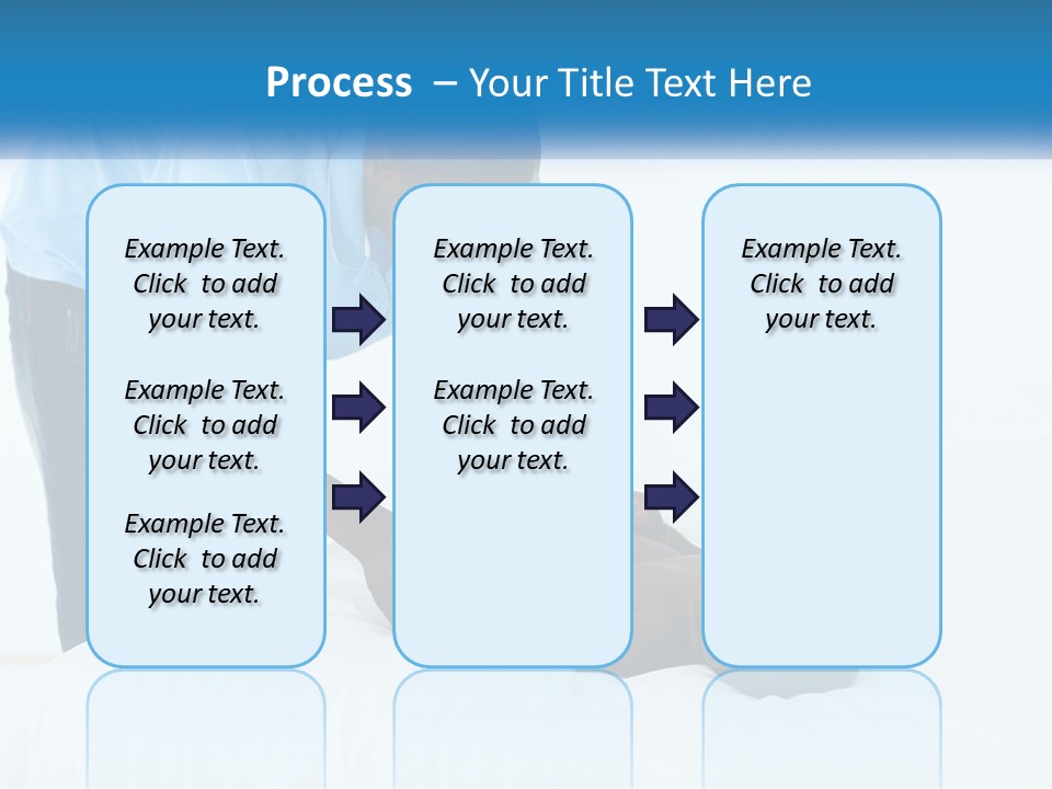 A Man Giving A Woman A Massage Powerpoint Presentation PowerPoint Template