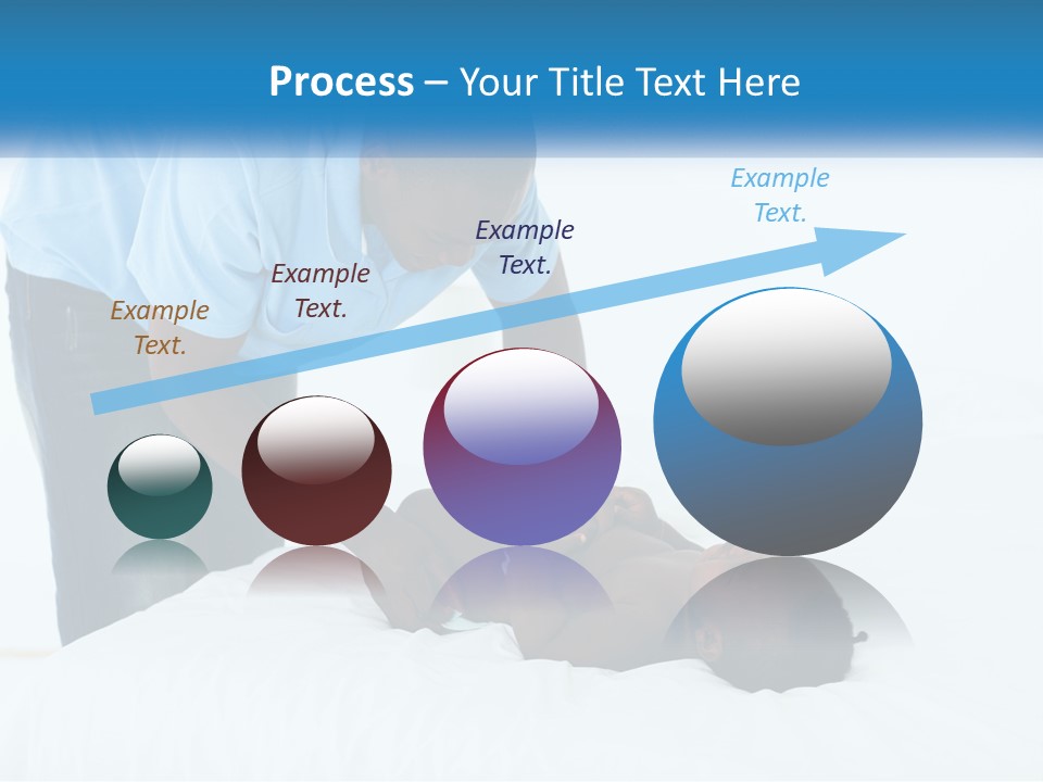 A Man Giving A Woman A Massage Powerpoint Presentation PowerPoint Template