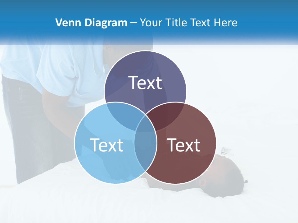 A Man Giving A Woman A Massage Powerpoint Presentation PowerPoint Template