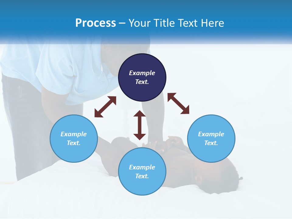 A Man Giving A Woman A Massage Powerpoint Presentation PowerPoint Template