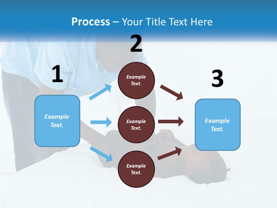 A Man Giving A Woman A Massage Powerpoint Presentation PowerPoint Template