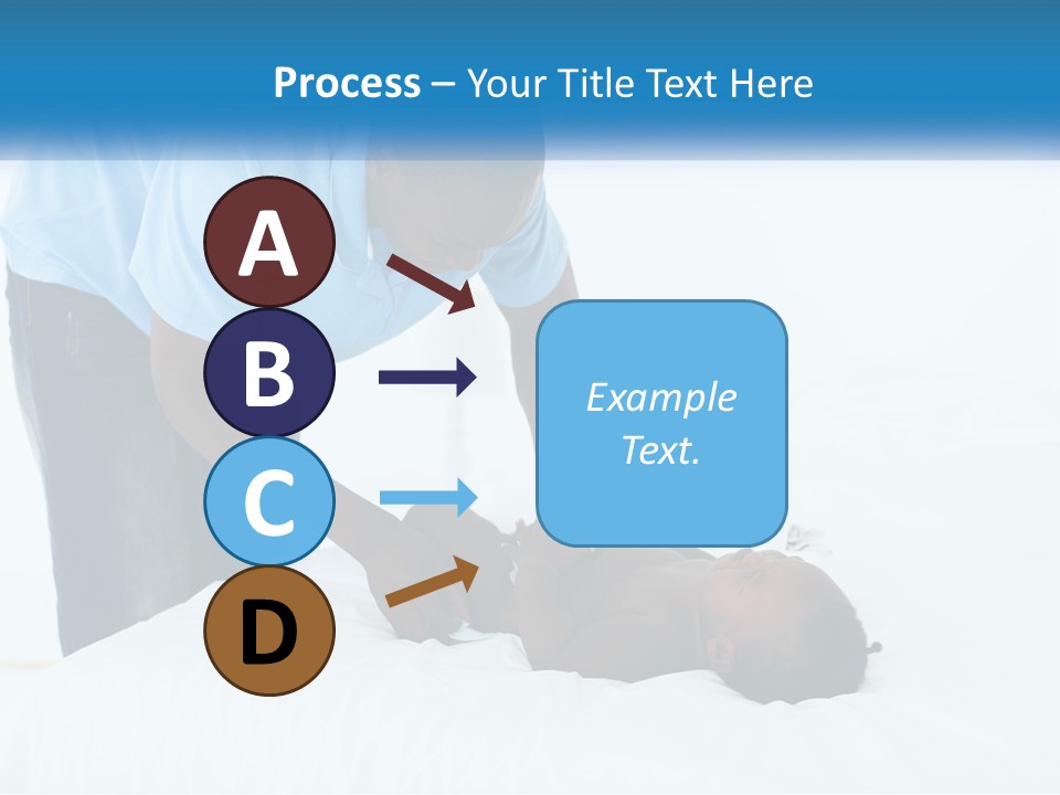 A Man Giving A Woman A Massage Powerpoint Presentation PowerPoint Template