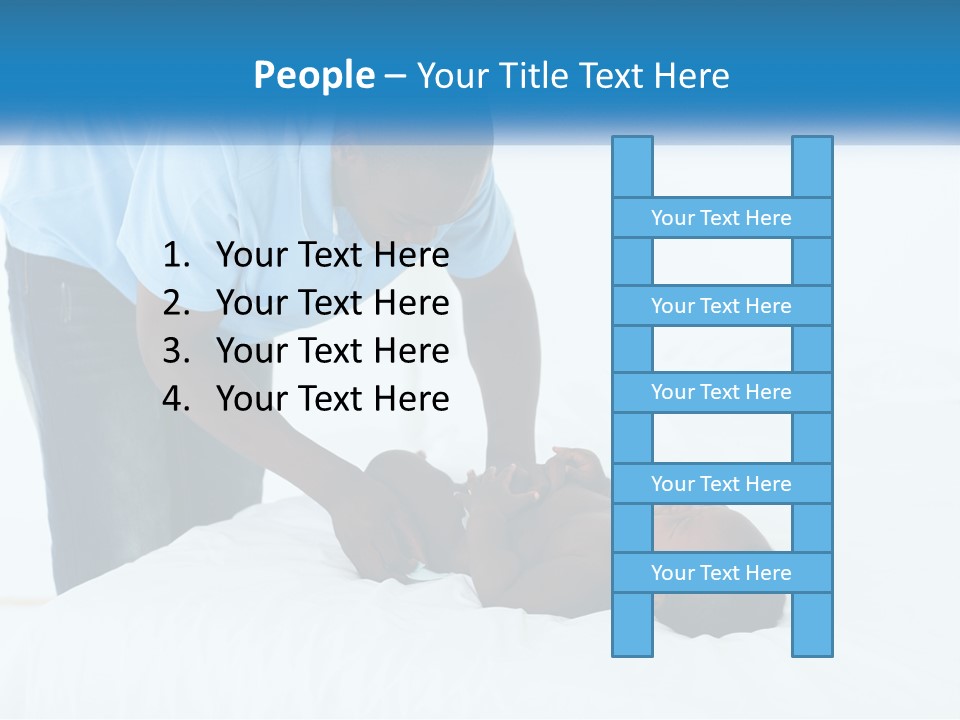 A Man Giving A Woman A Massage Powerpoint Presentation PowerPoint Template