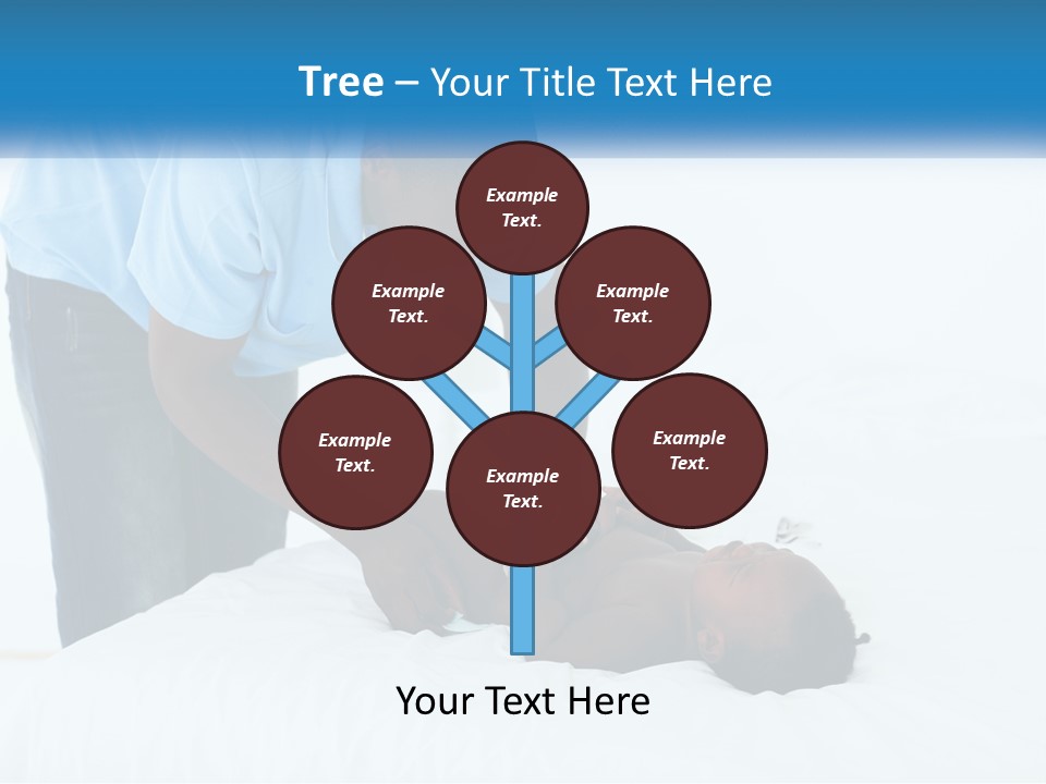 A Man Giving A Woman A Massage Powerpoint Presentation PowerPoint Template