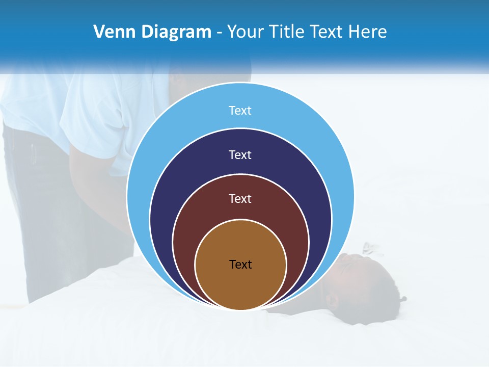 A Man Giving A Woman A Massage Powerpoint Presentation PowerPoint Template