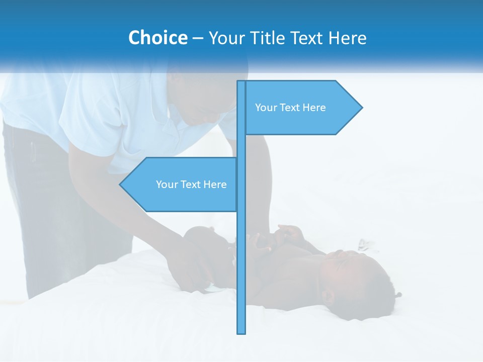 A Man Giving A Woman A Massage Powerpoint Presentation PowerPoint Template