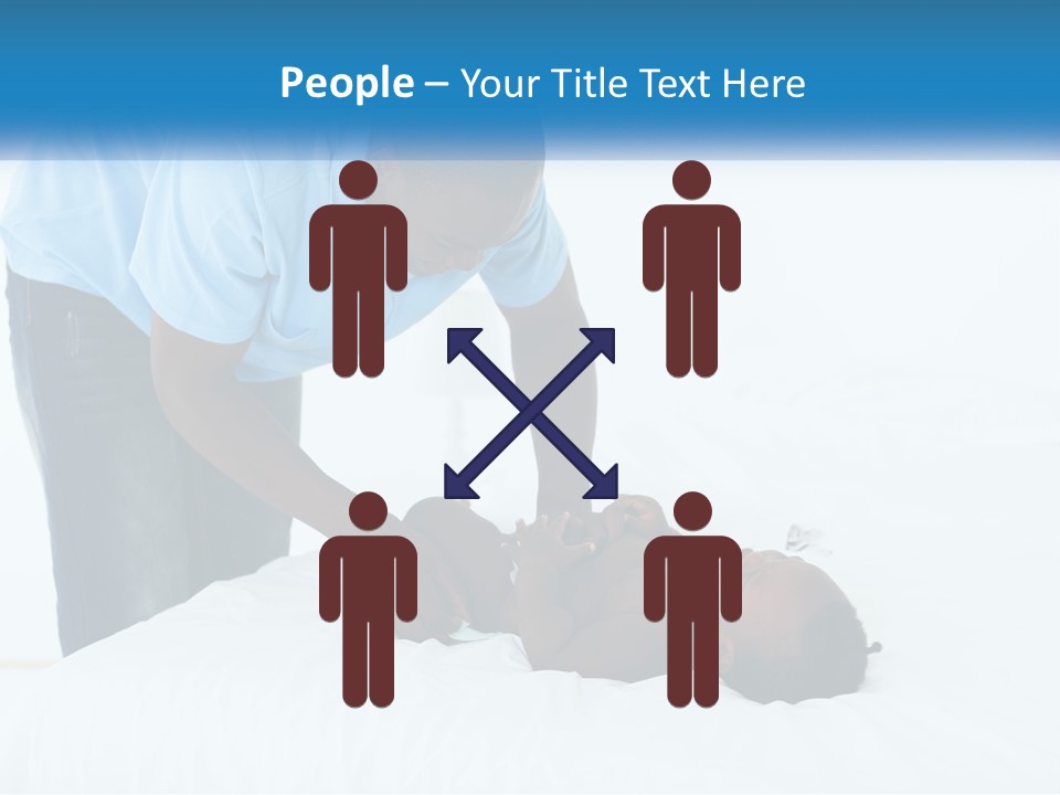 A Man Giving A Woman A Massage Powerpoint Presentation PowerPoint Template