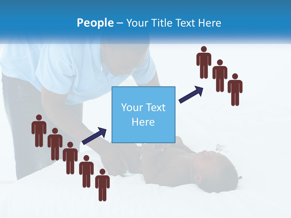 A Man Giving A Woman A Massage Powerpoint Presentation PowerPoint Template