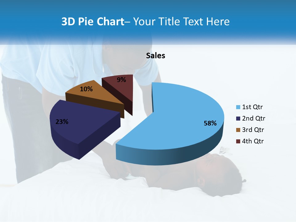 A Man Giving A Woman A Massage Powerpoint Presentation PowerPoint Template