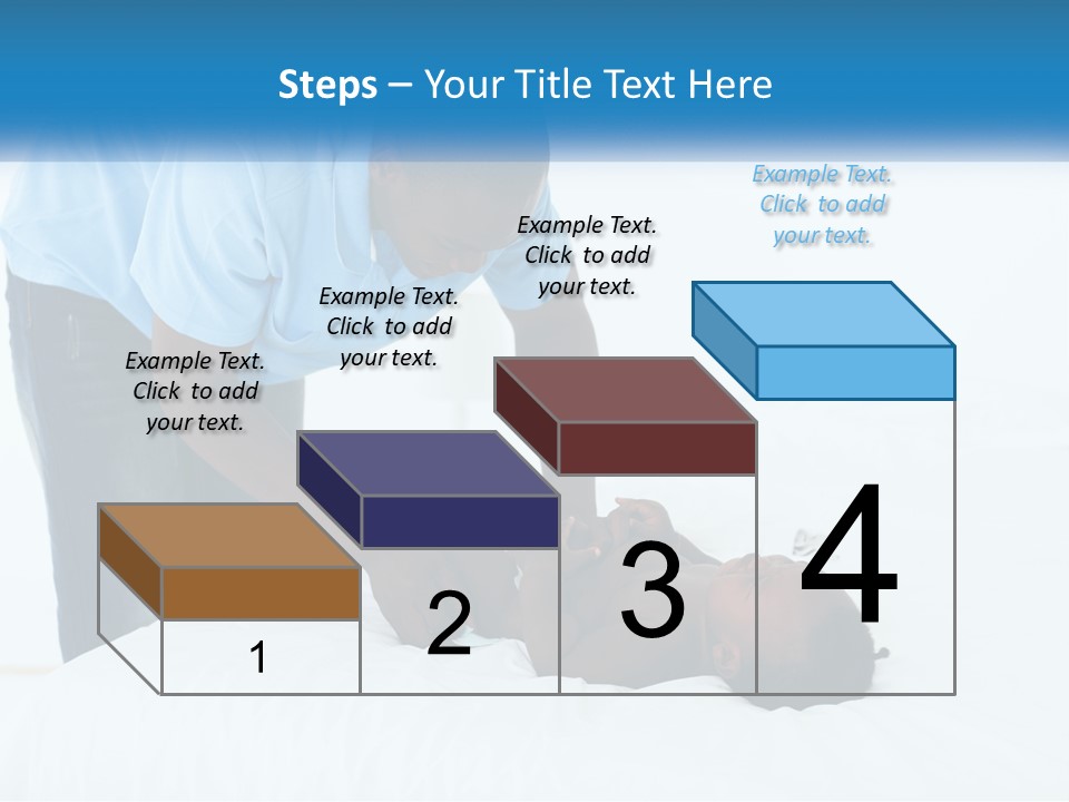 A Man Giving A Woman A Massage Powerpoint Presentation PowerPoint Template
