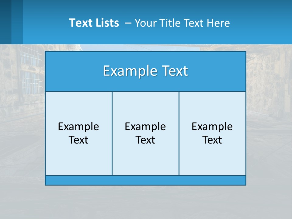 A Picture Of A Building With A Sky In The Background PowerPoint Template