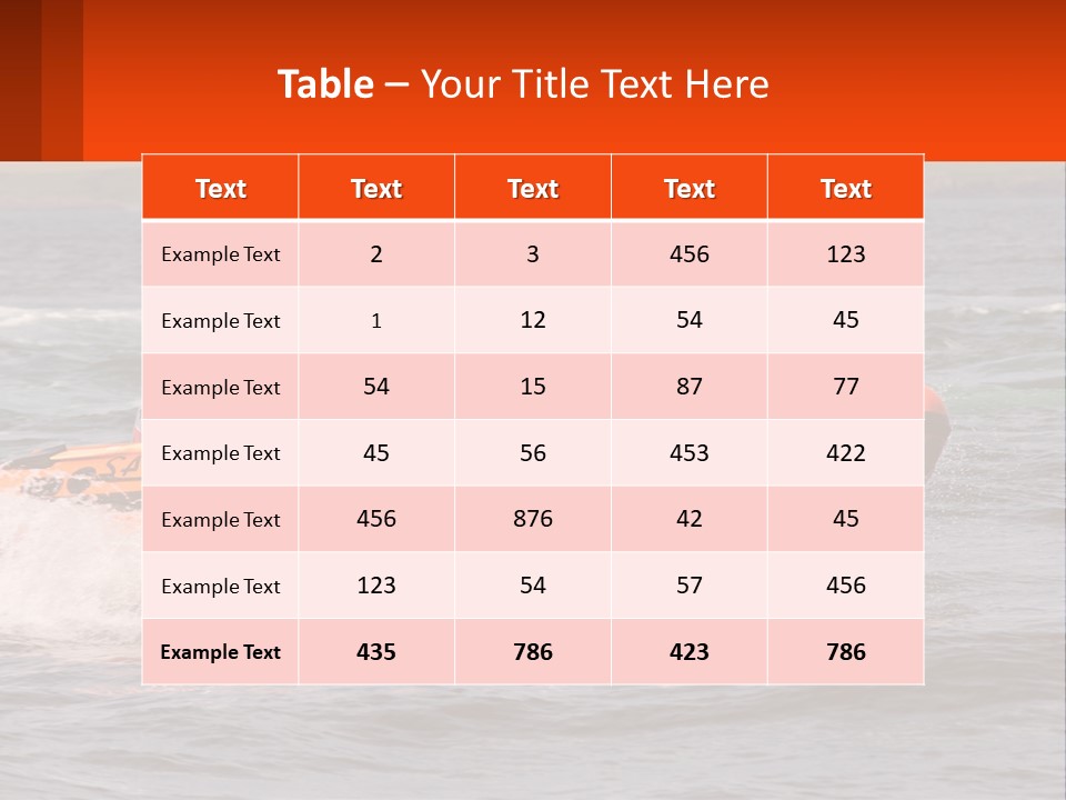 A Group Of People In An Inflatable Boat In The Water PowerPoint Template