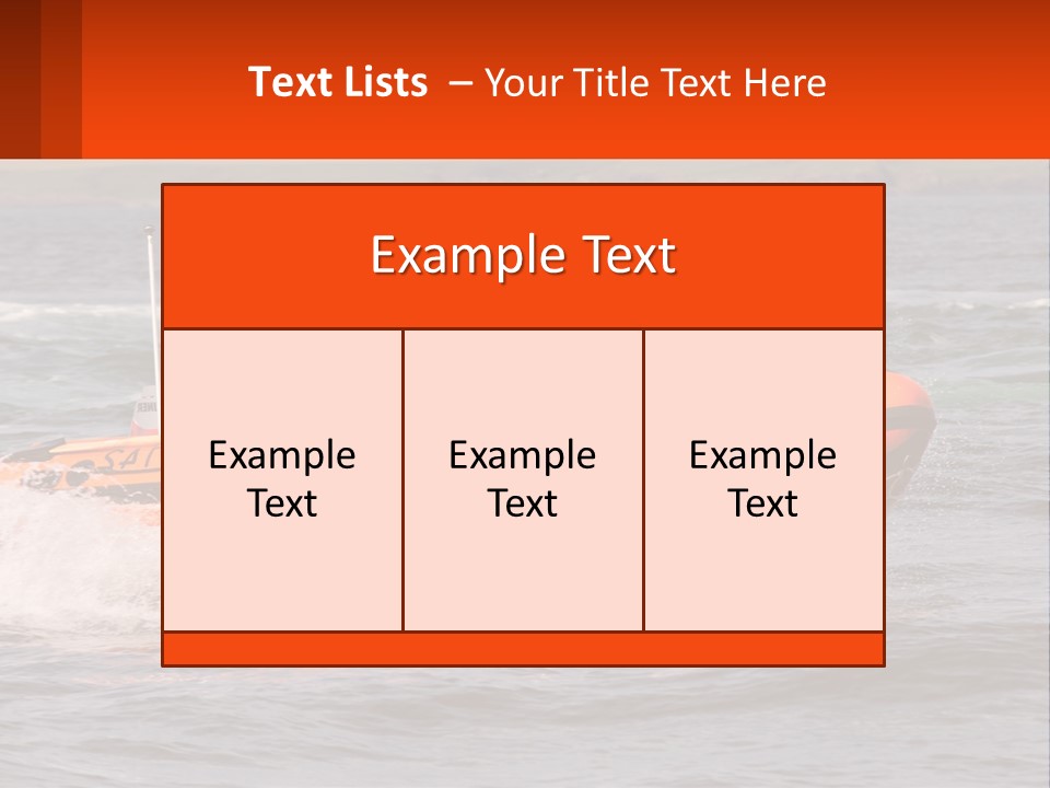 A Group Of People In An Inflatable Boat In The Water PowerPoint Template