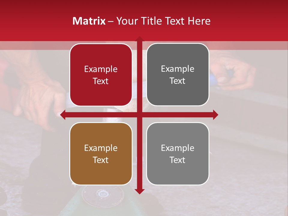 A Man Is Milking A Cow With A Pump PowerPoint Template