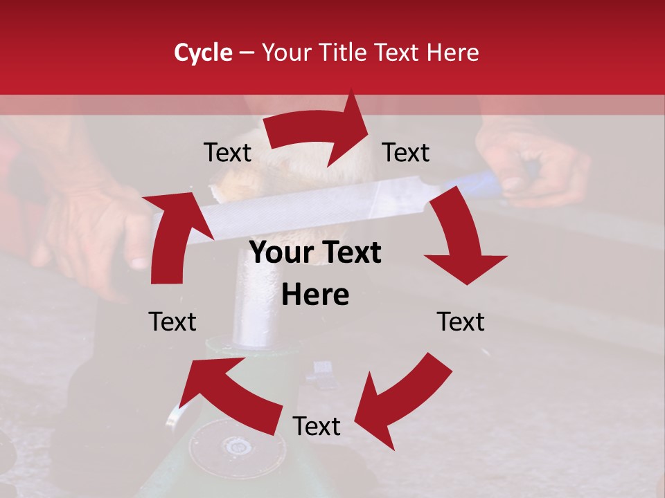A Man Is Milking A Cow With A Pump PowerPoint Template