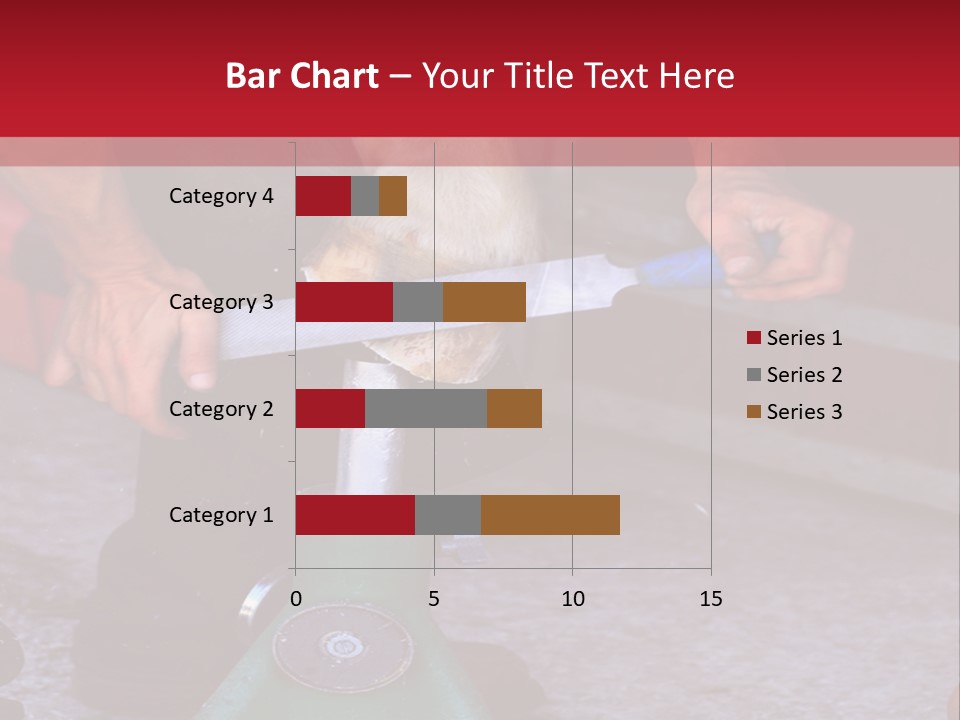 A Man Is Milking A Cow With A Pump PowerPoint Template
