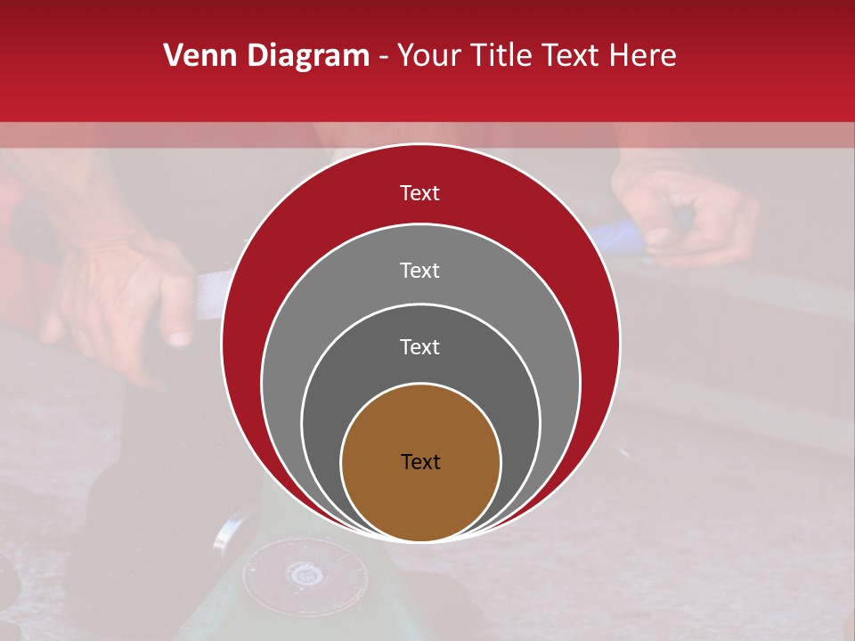A Man Is Milking A Cow With A Pump PowerPoint Template