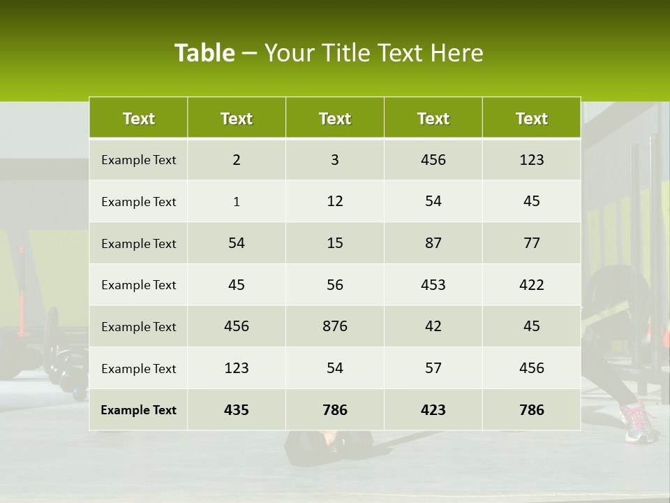 A Man And A Woman Doing Push Ups With Dumbbells PowerPoint Template