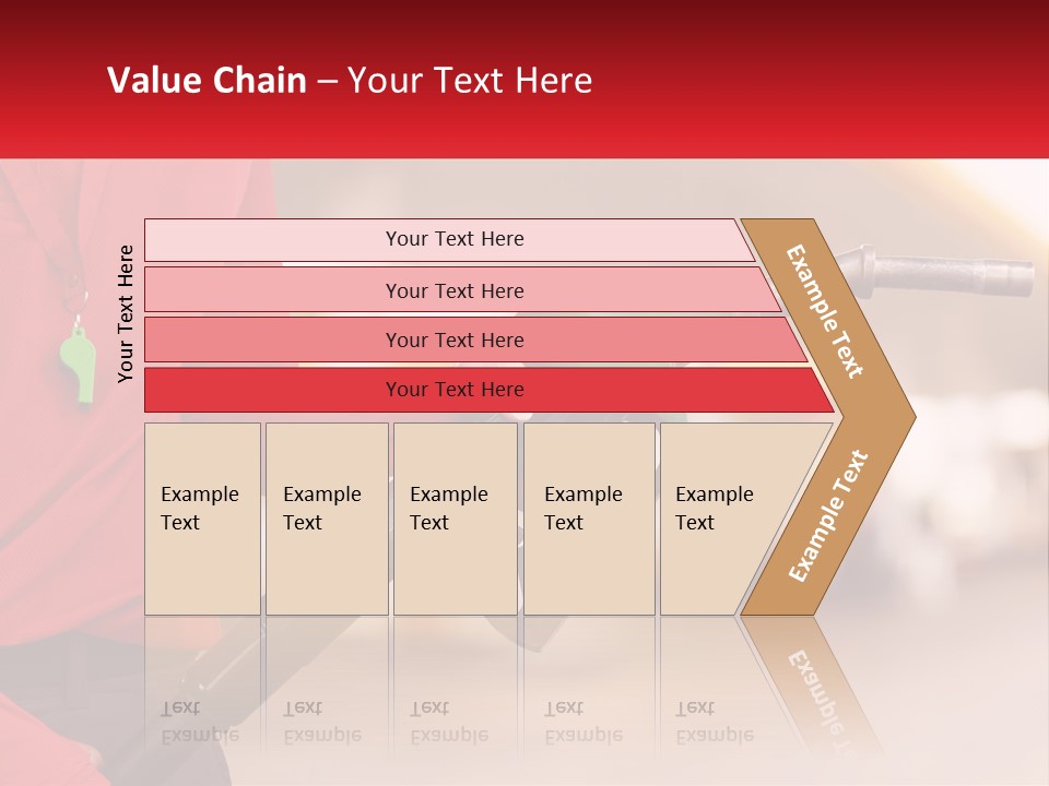 A Person Holding A Gas Pump In Their Hand PowerPoint Template