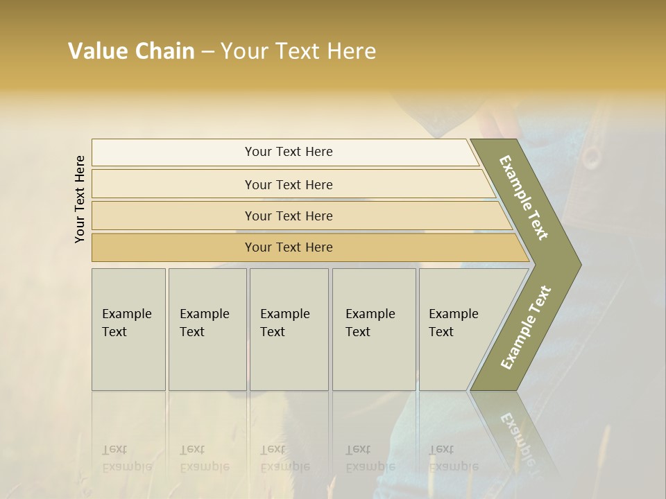 A Person Holding A Black Dog In A Field PowerPoint Template