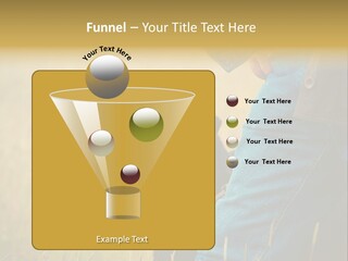 A Person Holding A Black Dog In A Field PowerPoint Template