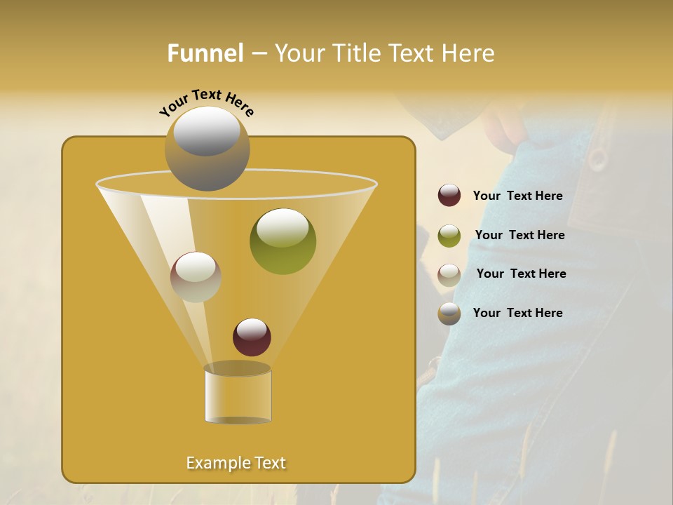 A Person Holding A Black Dog In A Field PowerPoint Template