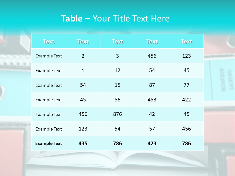 A Woman In Glasses Is Sitting At A Desk With Many Files PowerPoint Template