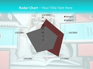 A Woman In Glasses Is Sitting At A Desk With Many Files PowerPoint Template