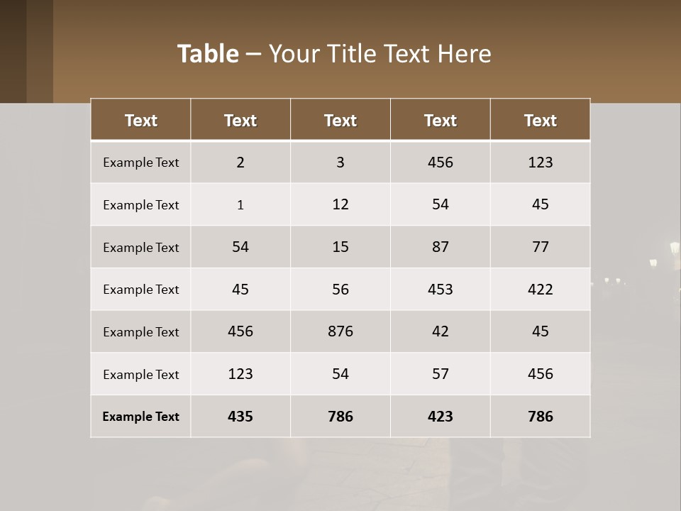 A Man And A Woman Walking Down A Street At Night PowerPoint Template