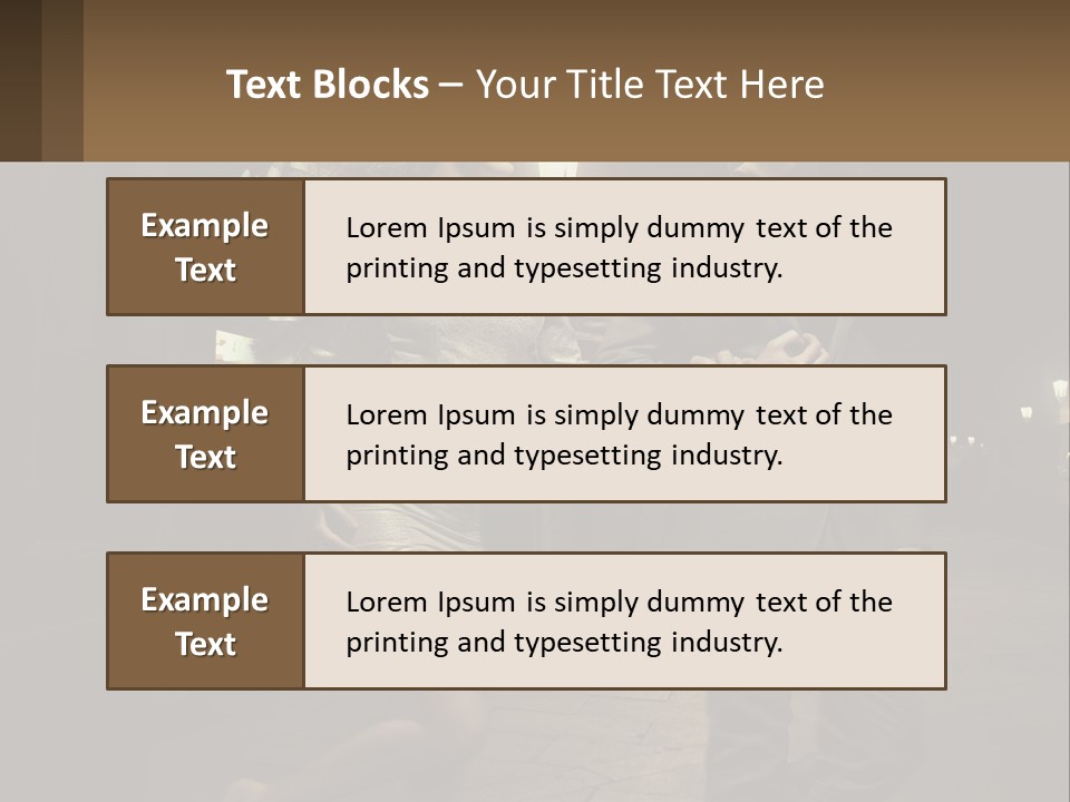 A Man And A Woman Walking Down A Street At Night PowerPoint Template