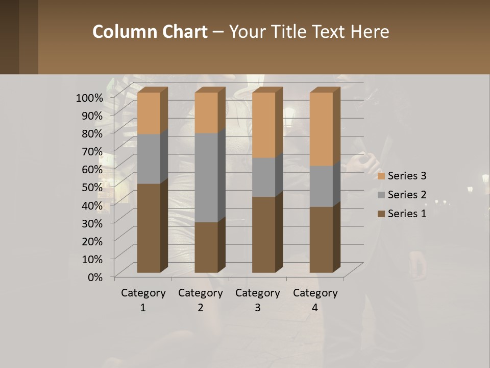 A Man And A Woman Walking Down A Street At Night PowerPoint Template