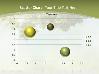 A Fence With A Tree In The Middle Of It PowerPoint Template