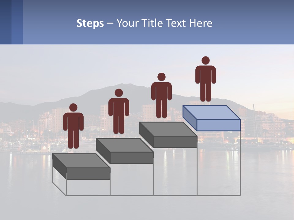 A Large Body Of Water With A City In The Background PowerPoint Template