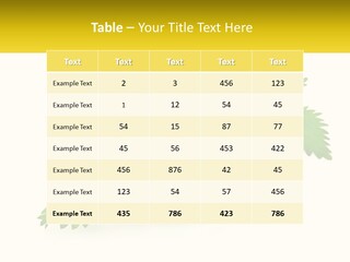 A Cup Of Green Tea With Leaves On A Saucer PowerPoint Template