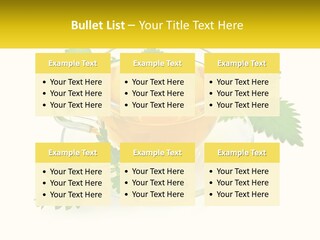 A Cup Of Green Tea With Leaves On A Saucer PowerPoint Template
