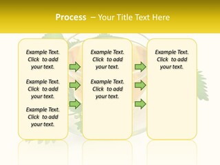 A Cup Of Green Tea With Leaves On A Saucer PowerPoint Template