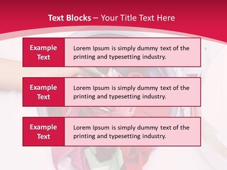 A Person Holding A Pile Of Clothes In A Washing Machine PowerPoint Template