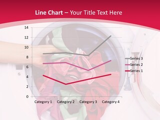 A Person Holding A Pile Of Clothes In A Washing Machine PowerPoint Template