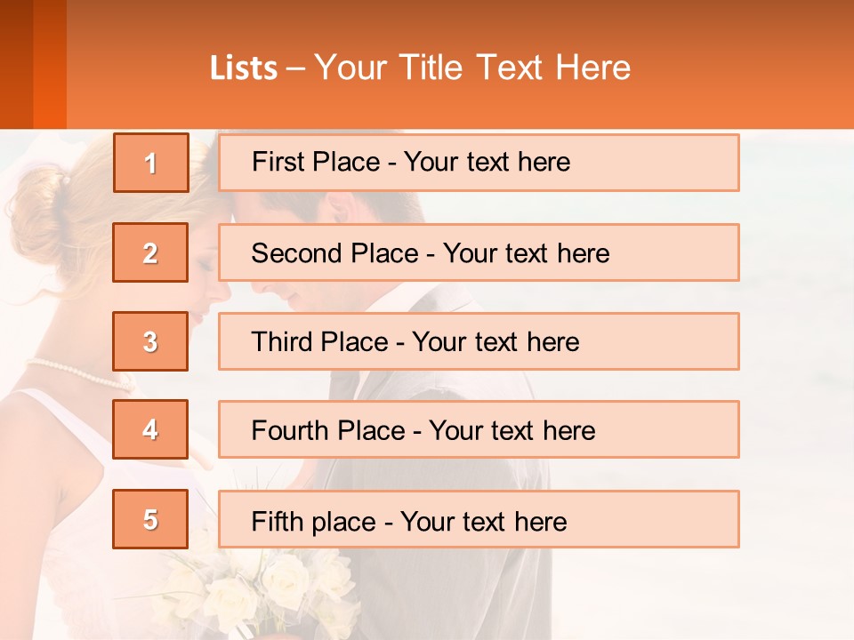 A Man And A Woman Standing Next To Each Other On A Beach PowerPoint Template