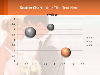 A Man And A Woman Standing Next To Each Other On A Beach PowerPoint Template