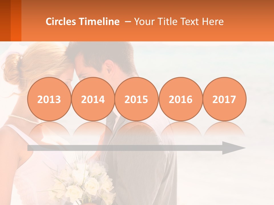 A Man And A Woman Standing Next To Each Other On A Beach PowerPoint Template