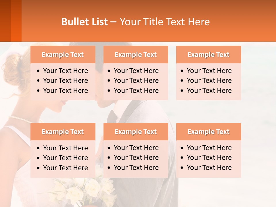 A Man And A Woman Standing Next To Each Other On A Beach PowerPoint Template