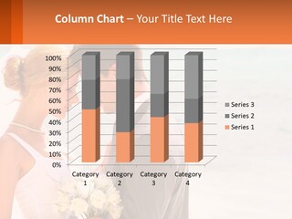 A Man And A Woman Standing Next To Each Other On A Beach PowerPoint Template