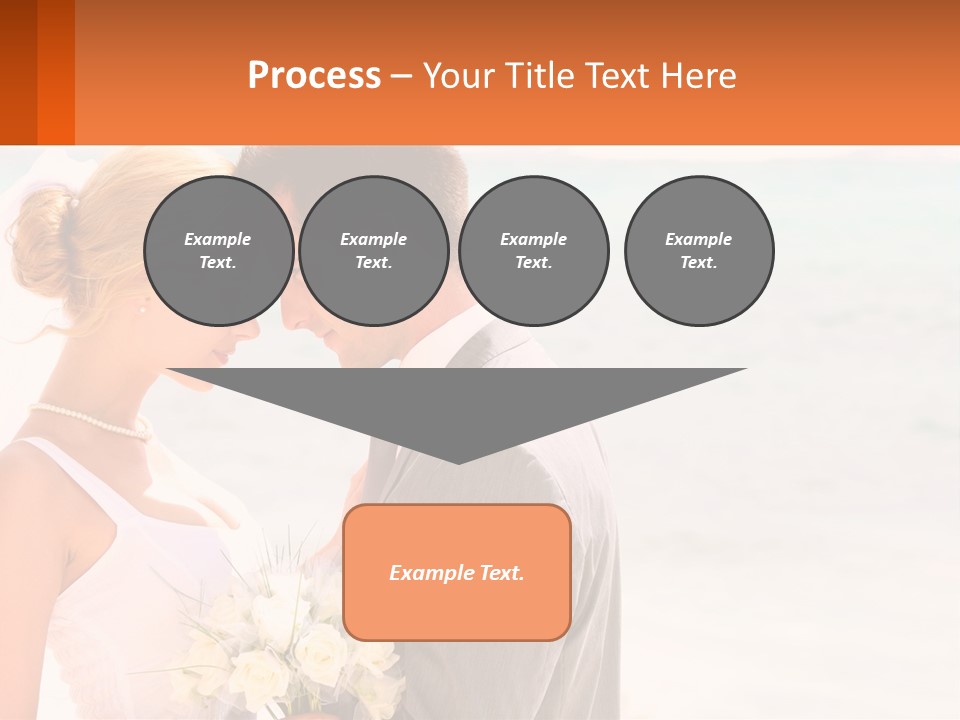 A Man And A Woman Standing Next To Each Other On A Beach PowerPoint Template