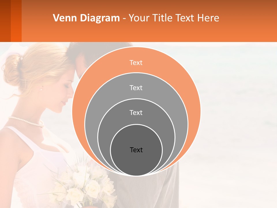 A Man And A Woman Standing Next To Each Other On A Beach PowerPoint Template