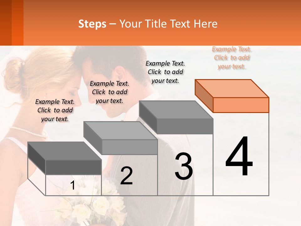 A Man And A Woman Standing Next To Each Other On A Beach PowerPoint Template